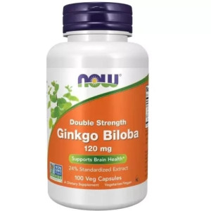 Ginkgo Biloba Double Strength 120mg x 100 kapsułek