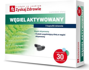 Węgiel aktywowany x 30 kapsułek