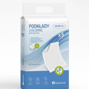 Podkłady higieniczne 60x90cm x 5 sztuk