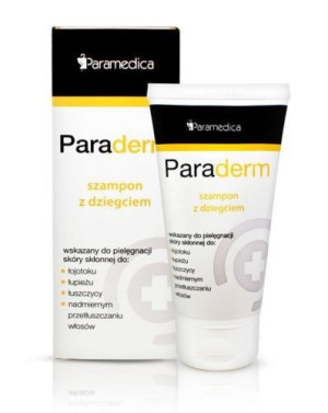 PARADERM Szampon z dziegciem 150ml