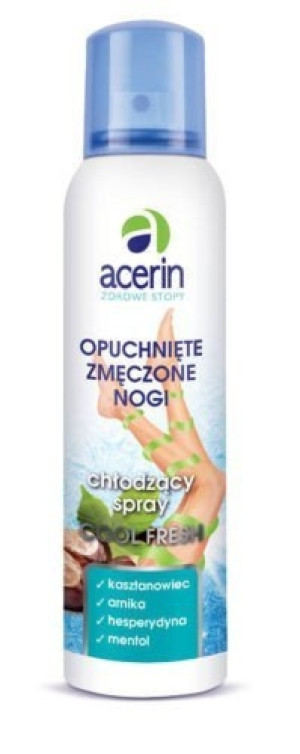 ACERIN Cool Fresh Spray chłodzący na opuchnięte i zmęczone nogi 150ml