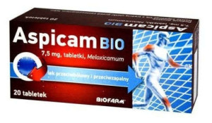 ASPICAM BIO 7,5mg x 20 tabletek