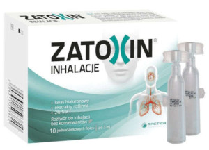 Zatoxin Inhalacje roztwór do inhalacji 3ml x 10 fiolek