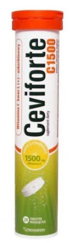 Ceviforte C 1500 x 20 tabletek musujących