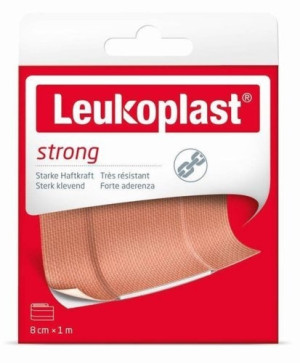 Leukoplast Strong plaster 8cm x 1m x 1 sztuka