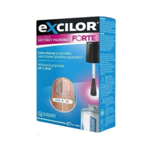 Excilor Forte leczenie grzybicy paznokci płyn 30ml