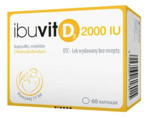 Ibuvit D3 2000 IU x 60 kapsułek