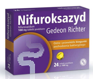 Nifuroksazyd 100mg x 24 tabletki