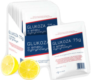 Glukoza o smaku cytrynowym 75g