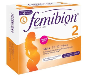 Femibion 2 Ciąża x 28 tabletek.+ 28 kapsułek