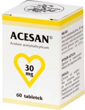 ACESAN 30mg x 63 tabletki