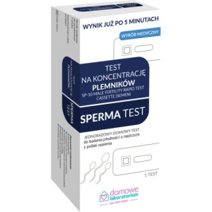 Test na koncentrację plemników Sperma Test x 1 sztuka