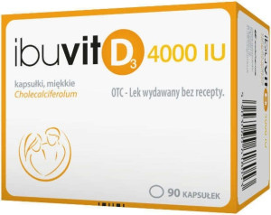 Ibuvit D3 4000 IU x 90 kapsułek