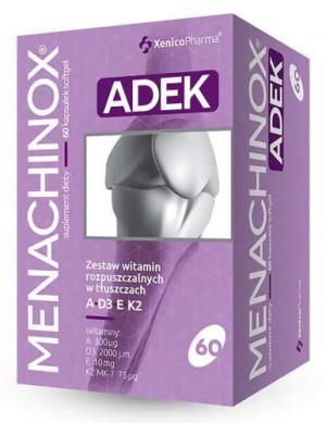 Menachinox ADEK x 60 kapsułek