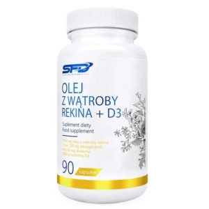 SFD Olej z wątroby rekina + D3 x 90 kapsułek
