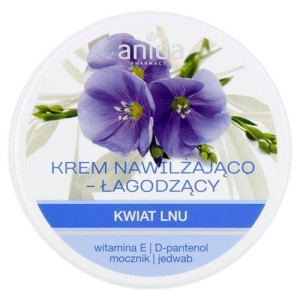 ANIDA Krem nawilżająco łagodzący kwiat lnu 125ml