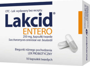 LAKCID Entero x 10 kapsułek
