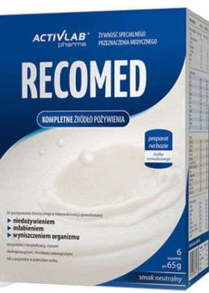RECOMED smak neutralny 65g x 6 saszetek