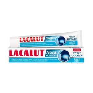 Lacalut Flora White pasta do zębów75ml