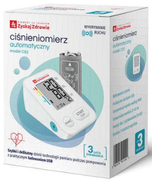 Zyskaj Zdrowie Ciśnieniomierz automatyczny C03 x 1 sztuka