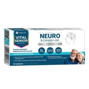 Vital Senior Neuro B-Complex + Jod x 30 tabletek