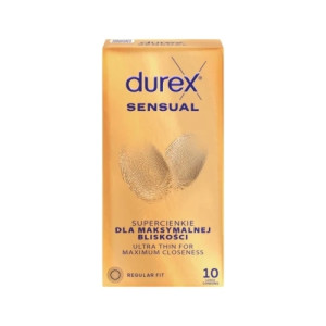 DUREX Sensual Supercienkie x 10 sztuk