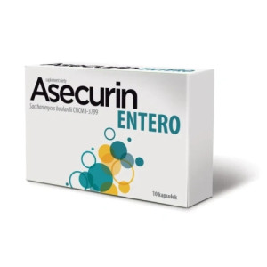Asecurin Entero x 10 kapsułek