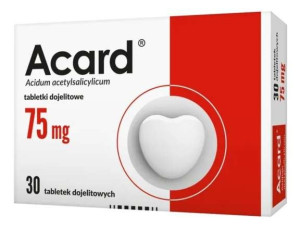 ACARD 75mg x 30 tabletek