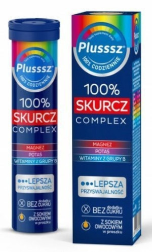 Plusssz 100% Skurcz Complex x 20 tabletek musujących
