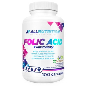 Allnutrition Folic Acid x 100 kapsułek vege