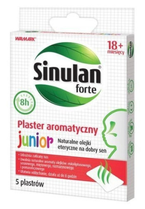 Sinulan Forte Junior plastry x 5 sztuk
