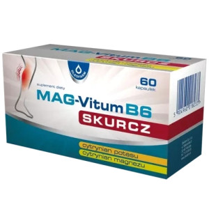 Mag-Vitum B6 SKURCZ x 60 kapsułek