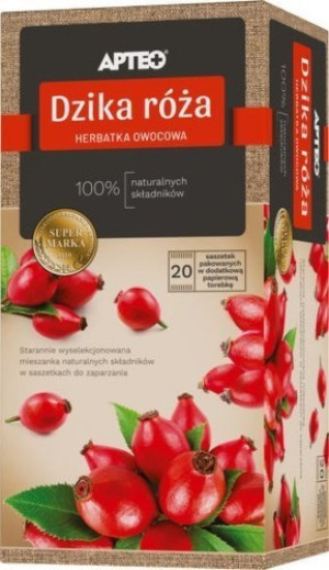 DZIKA RÓŻA APTEO Herbatka owocowa x 20 saszetek