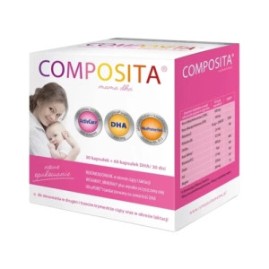 Composita Mama DHA 30 kapsułek + 60 kapsułek
