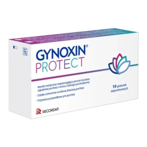 Gynoxin Protect x 10 globulek dopochwowych