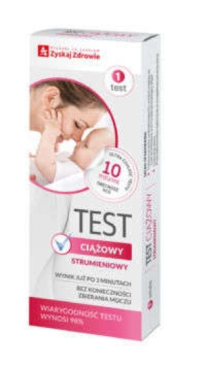 Test ciążowy strumieniowy x 1 sztuka