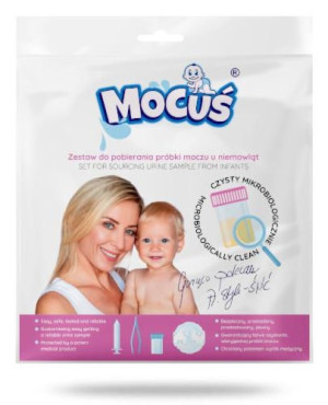 Mocuś Zestaw do pobierania moczu dla dzieci x 1 sztuka