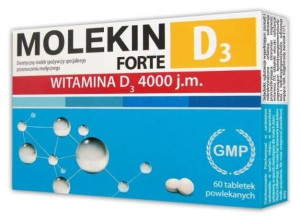 Molekin D3 Forte x 60 tabletek
