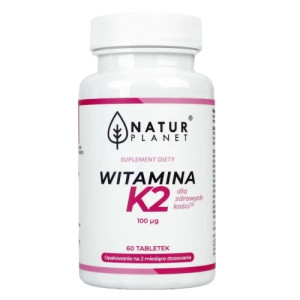 Natur Planet Witamina K2 100mcg x 60 tabletek