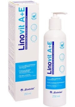 Linovit A+E Dermatologiczny żel do mycia z witaminami A+E 250ml