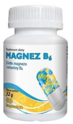 Magnez B6 x 60 kapsułek