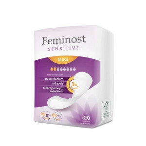 Feminost Sensitive Mini Wkładki urologiczne x 20 sztuk