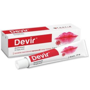 Devir krem 50mg/g 10g
