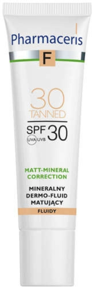 Pharmaceris MATT-MINERAL-CORRECTION Mineralny dermo-fluid matujący SPF30 TANNED 30 30ml