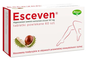 Esceven 167 mg x 60 tabletek
