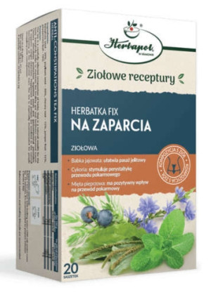Herbatka na zaparcia x 20 saszetek