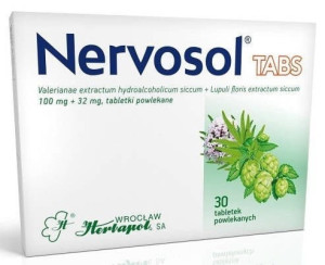 Nervosol TABS x 30 tabletek