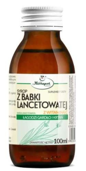 Syrop z babki lancetowatej z witaminą C 100ml