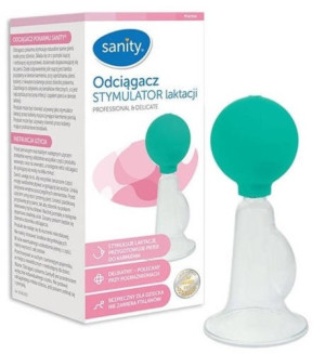 Odciągacz pokarmu ręczny Sanity x 1 sztuka