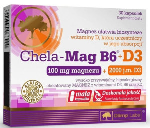 OLIMP Chela-Mag B6 + D3 x 30 tabletek
